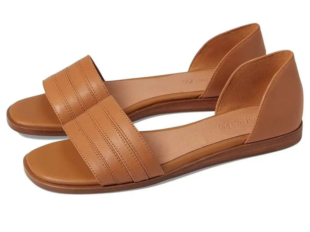 MADEWELL THE NELDA D'ORSAY FLAT DESERT CAMEL 7.5 M